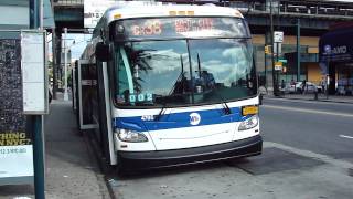 MTA New York City Bus New Flyer XD60 4795 Bx38  E Gun Hill amp White Plains Roads [upl. by Enilrahc]