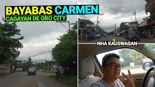 SHORTCUT ROUTE Bayabas to Carmen Cagayan de Oro City via NHA Kauswagan [upl. by Nickolaus]