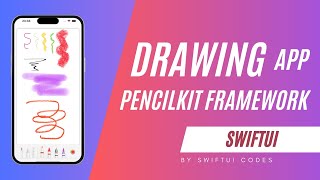 Drawing App  Pencilkit Framework with SwiftUI [upl. by Anigue]