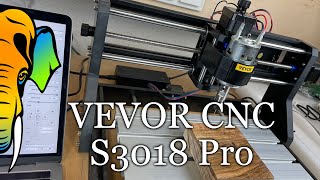 CNC S3018 Pro  VEVOR Graviermaschine  Aufbau amp Test [upl. by Pelligrini]