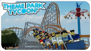 Theme park tycoon 2  A tour around my park  Roblox [upl. by Gardell394]