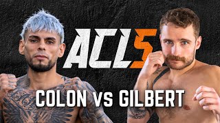 Cage Grappling  Manny Colon vs Beau Gilbert  Absolute Combat League 5 [upl. by Lorne]