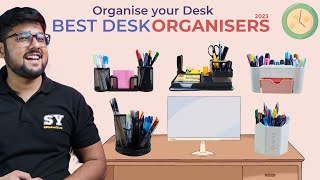 How to Organise Your Desk 💁‍♂️ Best Desk Organisers Student Yard [upl. by Airotcivairam405]