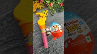 Gitaar Jems pink with panada candy in Kinderjoy Box shorts viralvideo gems [upl. by Itnava]