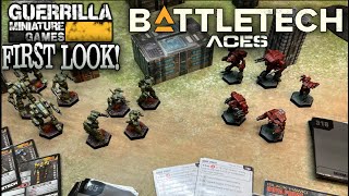 FIRST LOOK  Battletech Aces a Solo and CoOp expansion by Catalyst Game Labs Part 1 [upl. by Fremont]