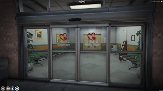 Pillbox Hill Medical Center Fivem Interior amp map for FIVEM MLO  GTA V [upl. by Ydnirb]