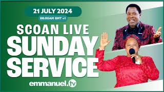 EMMANUEL TV LIVE  THE SCOAN SUNDAY LIVE SERVICE BROADCAST  21072024 tbjoshua emmanueltv scoan [upl. by Dinah]