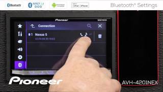 How To  Bluetooth Settings Menu for Pioneer NEX Receivers 2017 [upl. by Romeu]