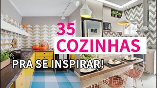 35 IDEIAS DE COZINHAS PARA VOCÊ SE INSPIRARFotos do Pinterest [upl. by Suryc]