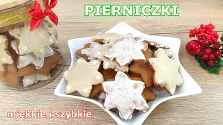 Szybkie PIERNICZKI miękkie od razu po upieczeniu ⭐ 3 zasady jak upiec mięciutkie pierniczki 🎄🎅 [upl. by Jasun]