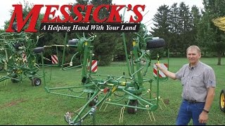 Krone KW552 Hay Tedder Product Review amp Features  Messicks [upl. by Nirraj143]