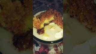 Rasgulla and Ghevar flavour Banana shake rj04panwar sweetrecipe viral short [upl. by Persse]