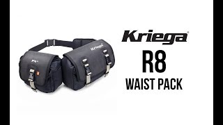 Kriega R8 Motorcycle waistpack [upl. by Delaney]