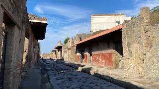 Pasea conmigo por las calles vacías de Pompeya  10º aniversario de Antigua Roma al Día [upl. by Nnaassilem]