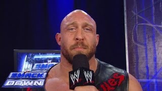 Ryback shows off his painful quotinterview skillsquot WWE SmackDown Sept 13 2013 [upl. by Mosira]