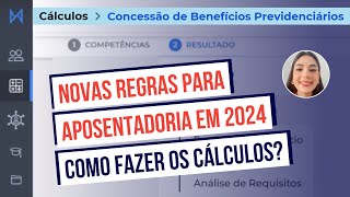 Novas regras para aposentadoria em 2024 descubra como fazer os cálculos [upl. by Anaile300]