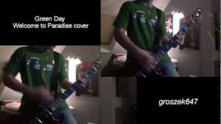 Green Day  Welcome to Paradise guitar cover [upl. by Llesirg74]