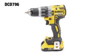 DCD796 Next Generation Brushless Combi Drill From DEWALT [upl. by Mollie]