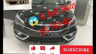 Ciaz Black Wooden kit Installation processmarutisuzuki carshub ciaz2022  PART 990J0M79MPJ080 [upl. by Haduj591]