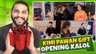 kimmi Pawan Gift Opening Happy Anniversary 🥳 [upl. by Sirovart]