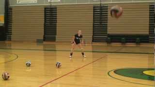 Emily Gewirtz Volleyball Skills and Highlights [upl. by Ahsetel]