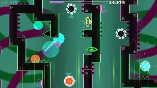 Corrosion by Vizitek insane demon 2 Coins  Geometry Dash [upl. by Auqinahs805]