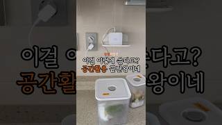 이걸 이렇게 쓴다고 공간활용 끝판왕이네 공간활용 제품리뷰 내돈내산 [upl. by Atinnek]