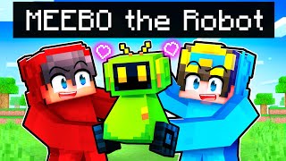 HOW I MET MEEBO The Robot In Minecraft [upl. by Rora659]