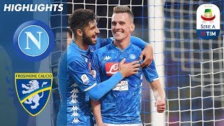 Napoli 40 Frosinone  Napoli Cruise To Easy Frosinone Win  Serie A [upl. by Ferren]