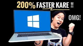 6 Windows 11 Settings  Make PC amp Laptop 200 Faster 👨🏻‍💻 [upl. by Adnohsar]