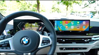 How to connect Apple CarPlay to BMW X5 Multimedia System 2024 [upl. by Yttak364]