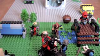 Project DELTA Halo 3 lego stop motion [upl. by Pappas102]