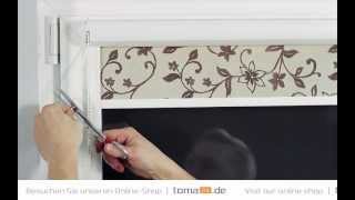 how to install standard cassette roller blind  toma24eu [upl. by Fredette]