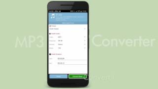 Mp3 Converter  Android tutorial [upl. by Okiruy]