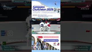 Live stream Gangwon Chuncheon 2023 World Taekwondo Octagon Diamond Game [upl. by Kenley]