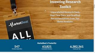 MarketBeat All Access Walkthrough [upl. by Reiners]