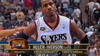 2001 NBA Finals Lakers at Sixers Gm 4 part 612 [upl. by Gina]