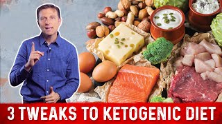 3 Tweaks to the Traditional Ketogenic Diet Plan – Low Carb Intermittent Fasting – DrBerg [upl. by Leihcey709]