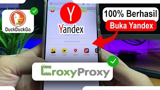 Cara Menggunakan Proxy Croxyproxy Untuk Membuka Yandex di Browser DuckDuckGo [upl. by Sewole705]