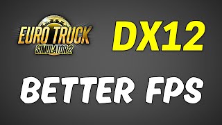 New Update on ETS2 Performance Improvements – DX12 and Multithreading Support [upl. by Nwahsd385]