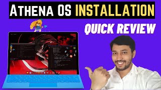 Athena OS  Installation  Review  BlackArch Linux  New Linux Distro 2023  Athena OS Dual Boot [upl. by Lovel]