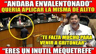 AHORA CUALQUIER MEDIOCRE QUIERE GRITAR Noroña aplaca al Meko Cortes [upl. by Ruffi]