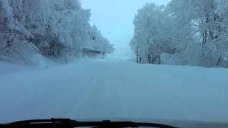 neige dans les vosges  ballon dalsace 281110 [upl. by Cohin]