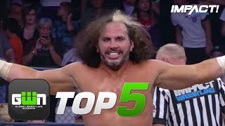 5 Most WONDERFUL Broken Hardys Moments  GWN Top 5 [upl. by Anirual]