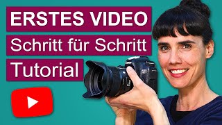 Dein erstes YouTube Video filmen  Tutorial für Anfänger [upl. by Melquist766]