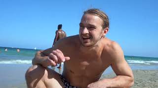 Training Flips On the Beach Of Alicante  Tricking Vs Ocean Which One Wins [upl. by Jet]