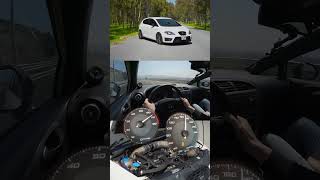 500 HP Seat Leon Cupra Mk2 HUGE TURBO  Brutal 100200 kmh Acceleration  Tuned 20 TSI [upl. by Christa]