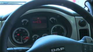 DAF XF105 Interior Euro5 tour [upl. by Weathers]