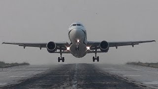 LAST Olympic A319  Low Landing and headson Takeoff  Skiathos the 2nd St Maarten  With ATC [upl. by Eiramac]