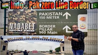 India Pakistan Border Nadabet Gujarat  Nadabet Vlog tourism gujarat [upl. by Rednazxela]